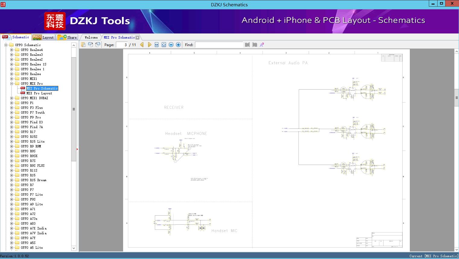 MXI Pro Schematic